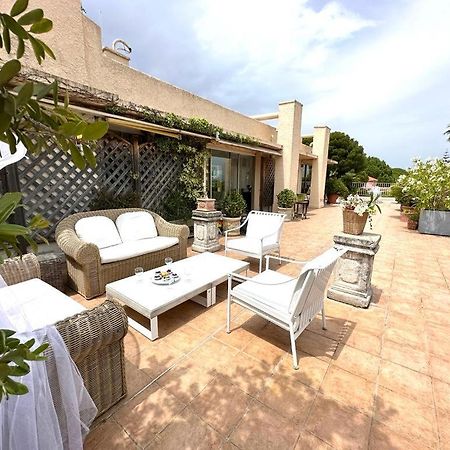Panoramic Sea View Penthouse With Jacuzzi And 450 Sqm Terrace Apartment Antibes Bagian luar foto