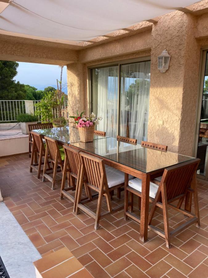 Panoramic Sea View Penthouse With Jacuzzi And 450 Sqm Terrace Apartment Antibes Bagian luar foto